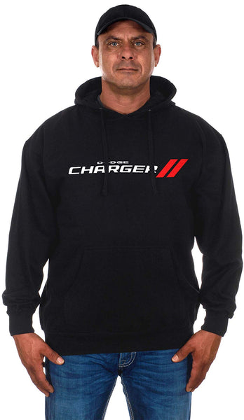 Dodge Charger Hoodies Black Dodge Logo Pullover Sweatshirt