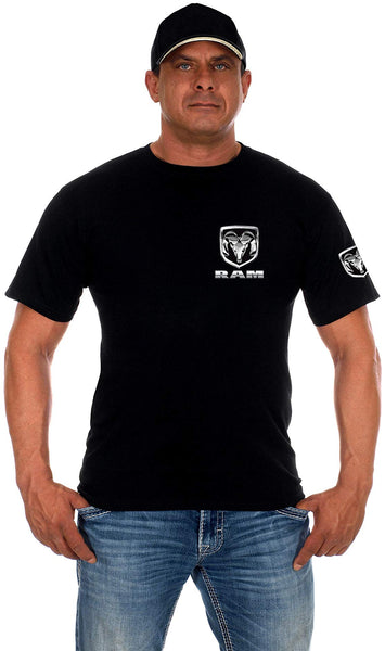 Men's Dodge Ram Logo T-Shirt Short Sleeve Crew Neck Shirt