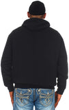 JH Design Group Men's Chevy Camaro V-Flag Emblem Pullover Hoodie Sweatshirt