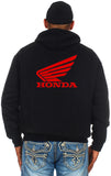 Honda Zip-up Hoodie & Honda T-Shirt Combo Gift Set Men