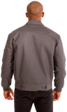 Ford Mustang Men's Mechanics Jacket with Front Chest Emblem-Mechanics Jacket-JH Design-Medium-Black-AFC